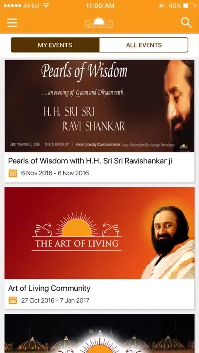 Art of Living - Telangana 스크린샷