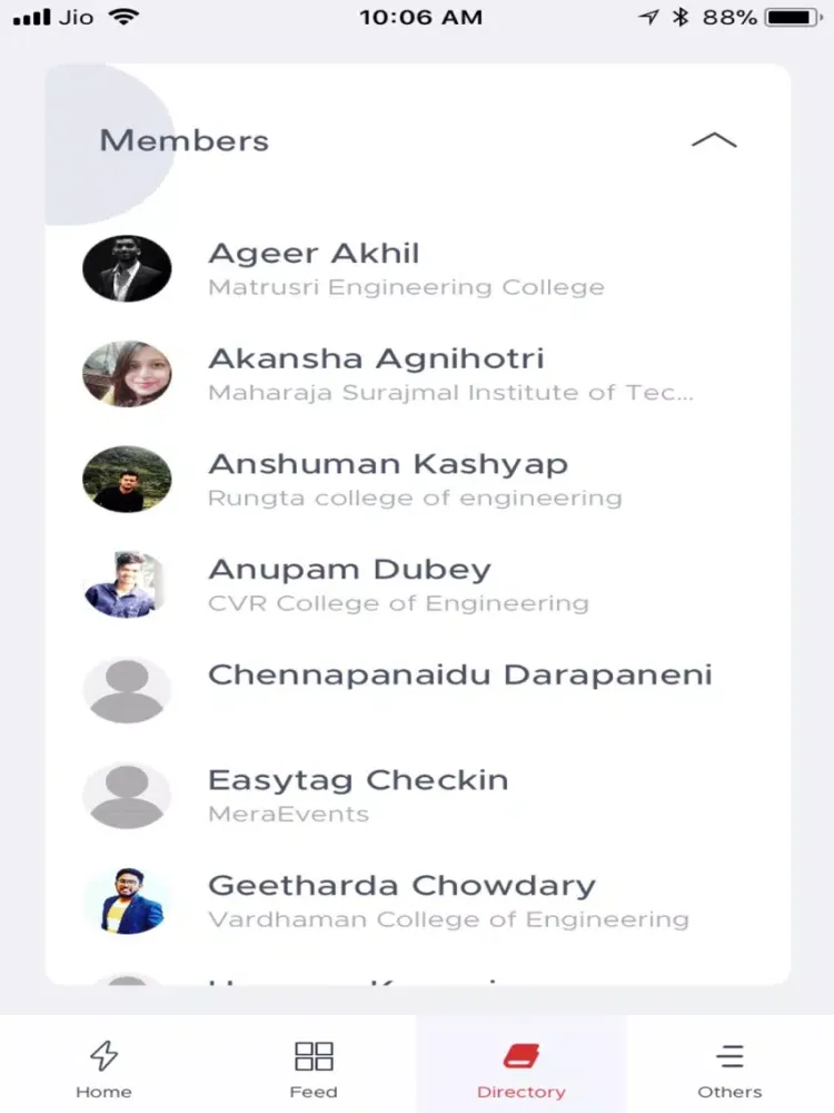 Capturas de tela do E-Cells In India iPad 