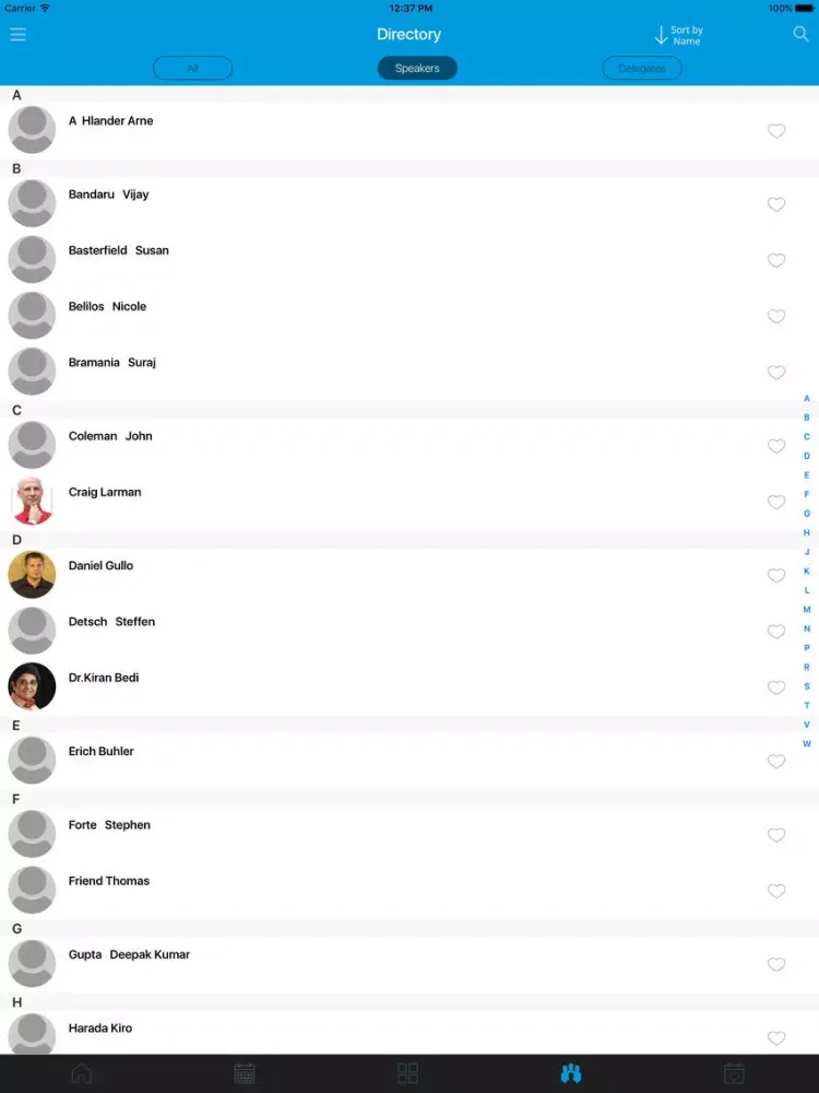 Global Scrum Gathering Bengaluru 2016 iPad  Screenshots