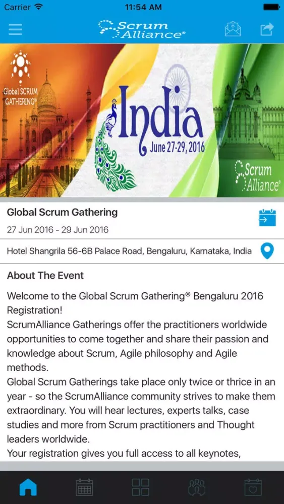 Global Scrum Gathering Bengaluru 2016 Screenshots