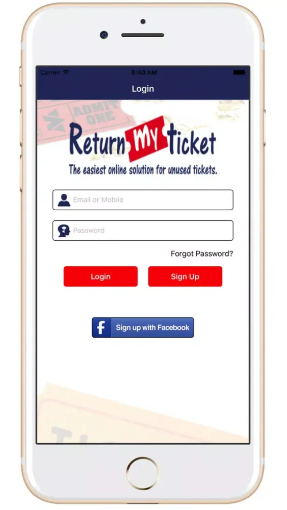 Return My Ticket Ekran Görüntüleri