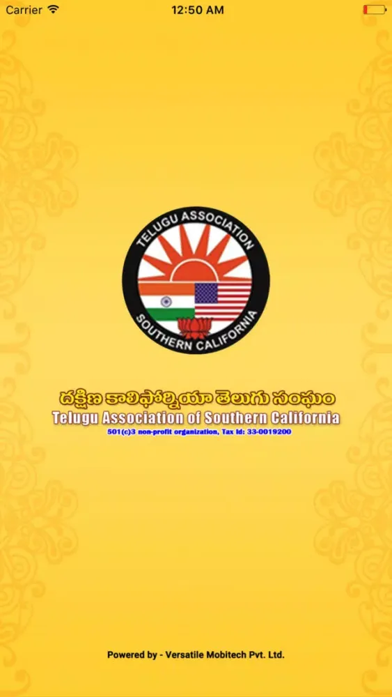 ภาพหน้าจอของ TASC - Telugu Association Of Southern California