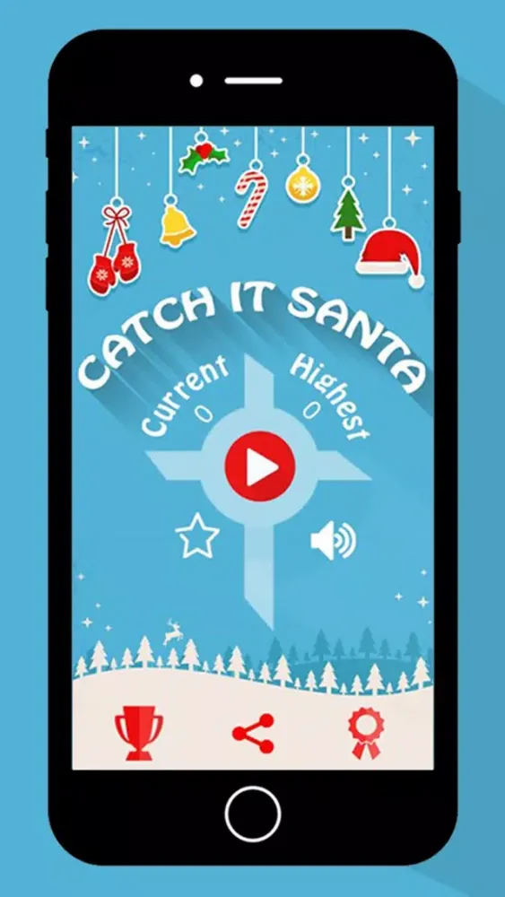 Capturas de tela do Catch it Santa