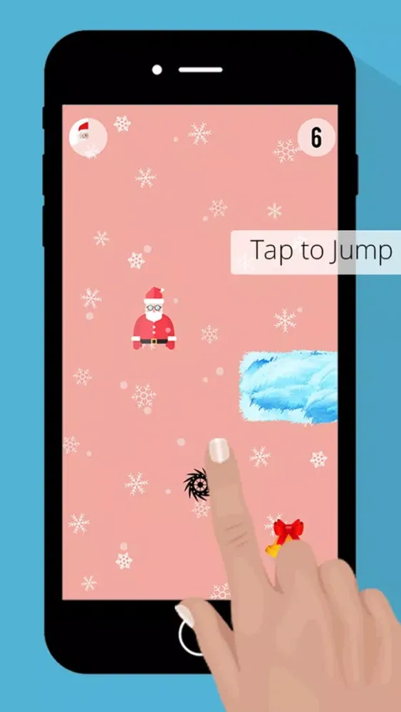 Capturas de tela do Catch it Santa