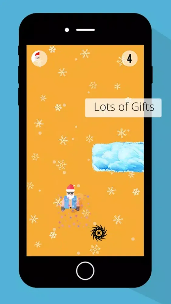 Capturas de tela do Catch it Santa