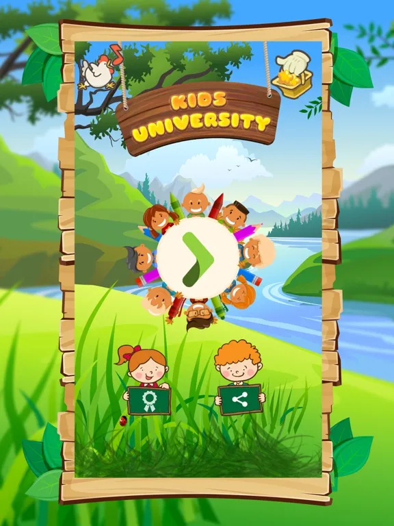 Ảnh chụp màn hình của Kids University - Kindergarten Educational Learning Game iPad 