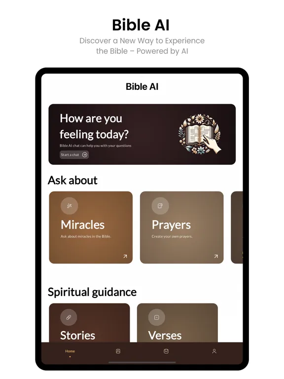 Bible AI : the bible recap iPad  স্ক্রিনশট