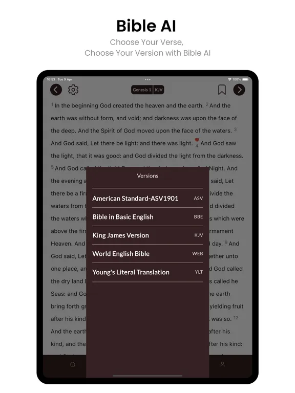 Bible AI : the bible recap iPad  স্ক্রিনশট