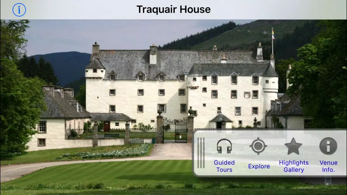 Capturas de tela do Traquair House