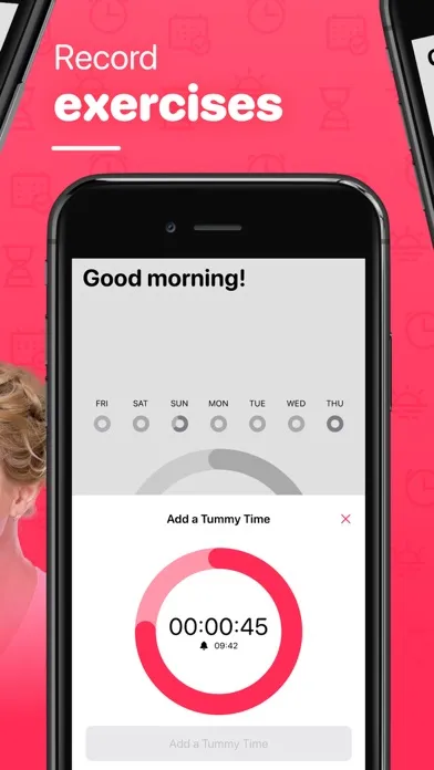 Tummy Time Tracker سکرین شاٹس