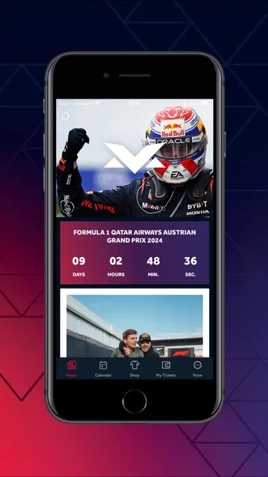 Max Verstappen - Official App Screenshots
