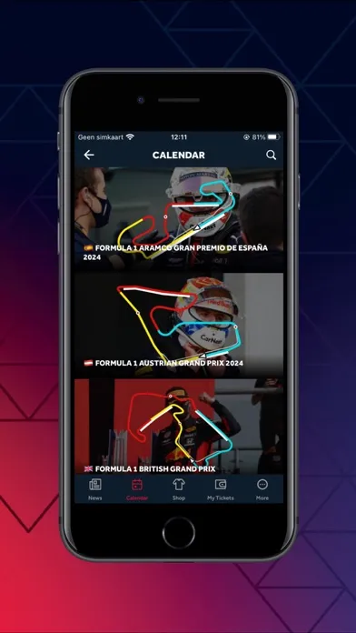 Max Verstappen - Official App Screenshots