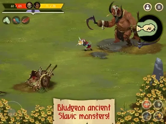 Captures d'écran de Yaga The Roleplaying Folktale iPad 