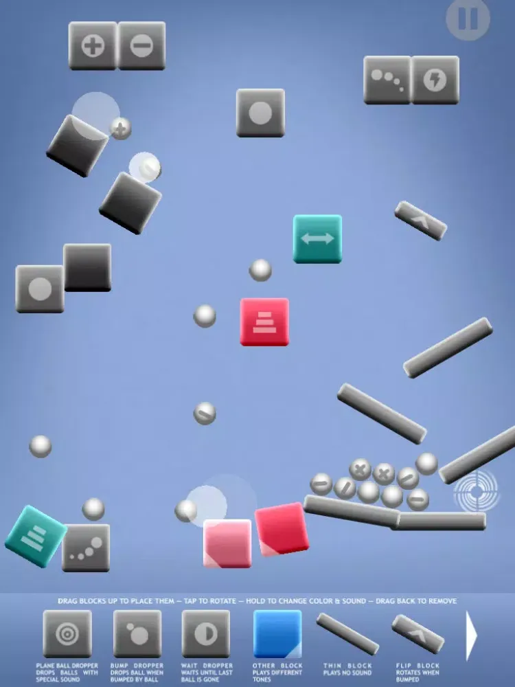 Tangkapan layar Color Sound Machine iPad 