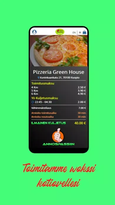 Zrzuty ekranu Pizzeria Green House