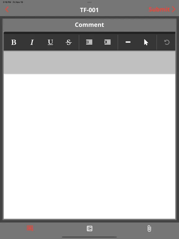 Tangkapan layar Papyrus Mobile iPad 