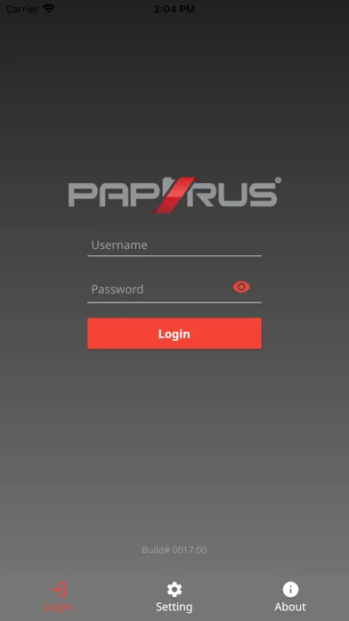 Tangkapan layar Papyrus Mobile