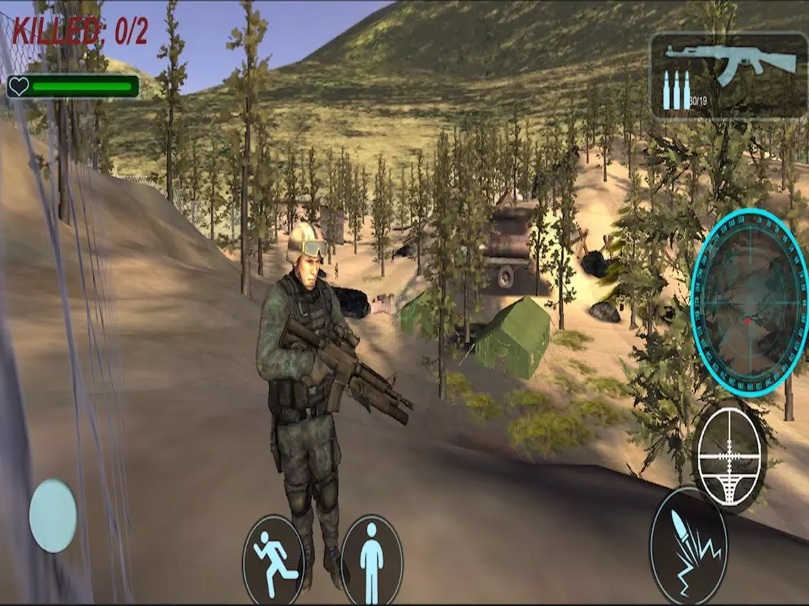 Desert Special Commando iPad Screenshots