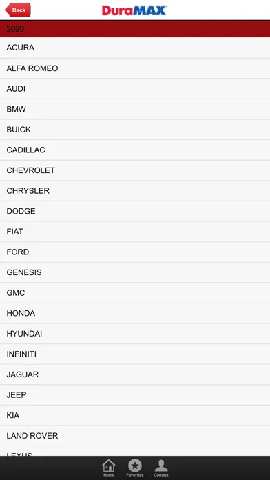 Screenshot di Filter and Wiper Lookup