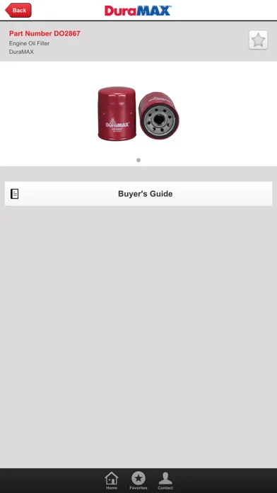 Screenshot di Filter and Wiper Lookup
