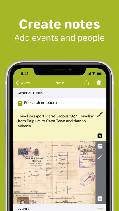 Screenshot di Genea - your family research