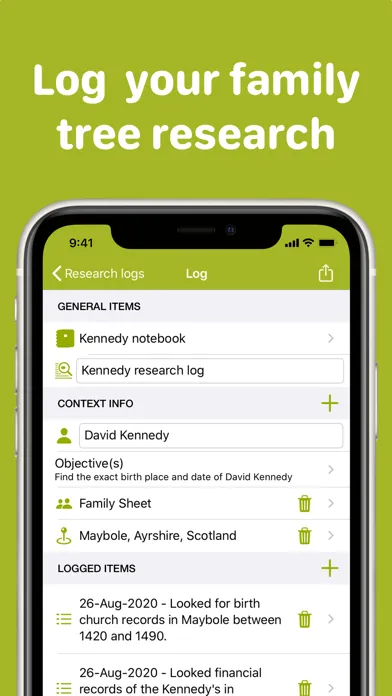 Genea - your family research स्क्रीनशॉट