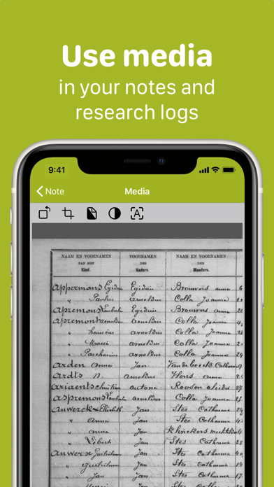 Screenshot di Genea - your family research