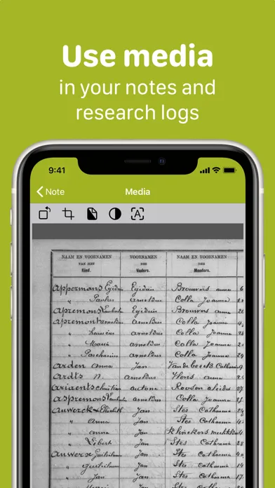 Genea - your family research स्क्रीनशॉट