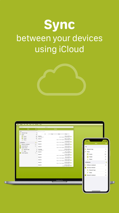 Screenshot di Genea - your family research