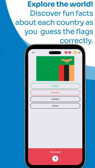 Quiz Flags Around the World Screenshots