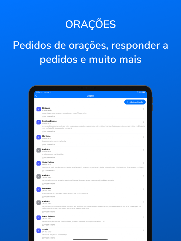 Harpa cristã com áudio: Hinos iPad  Screenshots