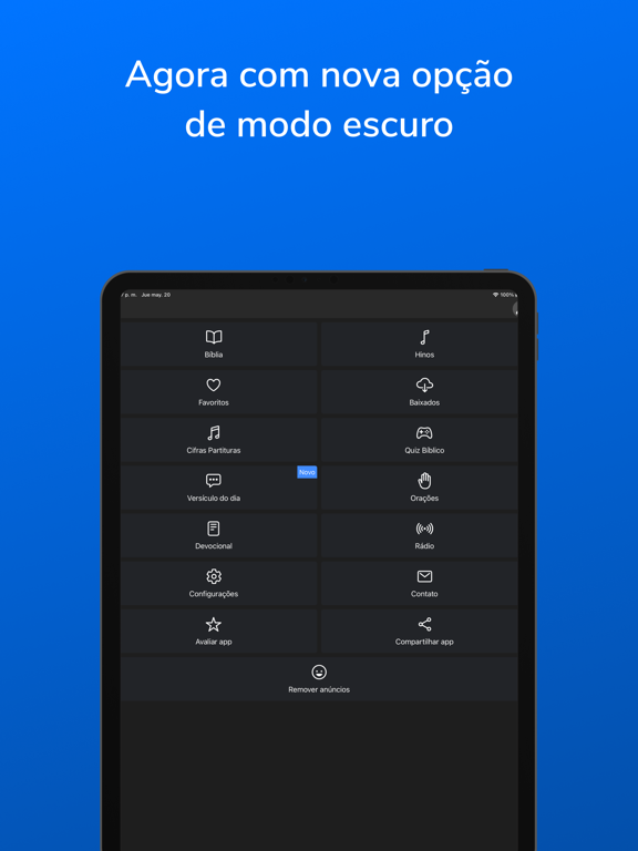 Harpa cristã com áudio: Hinos iPad  Screenshots