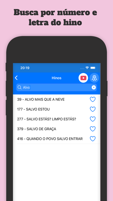 Harpa cristã com áudio: Hinos Screenshots