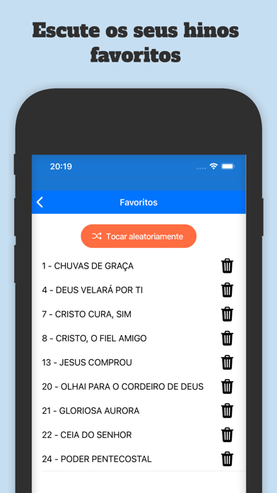 Harpa cristã com áudio: Hinos Screenshots