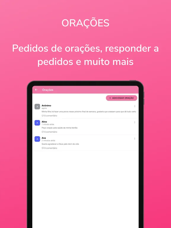 Bíblia e Harpa da Mulher áudio iPad  Screenshots