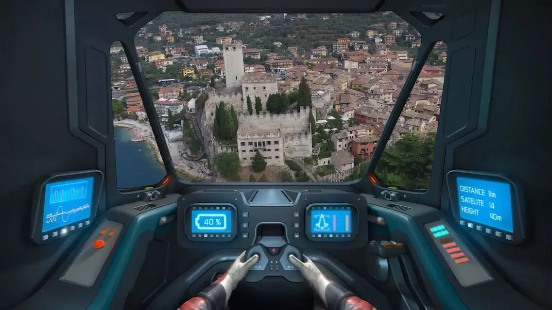 Скриншоты 3D VR Cockpit - DJI Phantom 3/4 Mavic Inspire