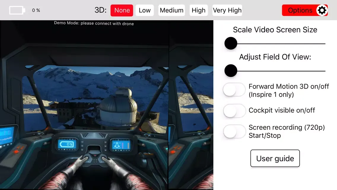 Скриншоты 3D VR Cockpit - DJI Phantom 3/4 Mavic Inspire
