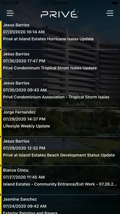 Prive at Island Estates应用截图
