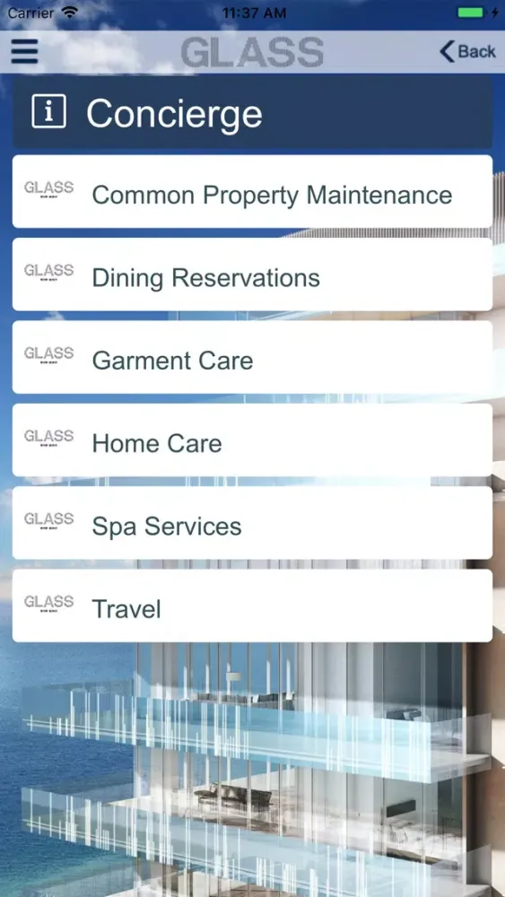 Capturas de pantalla de Glass Condominium