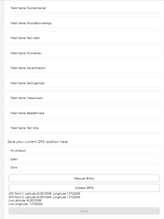 Ảnh chụp màn hình của Verto GPS App iPad 