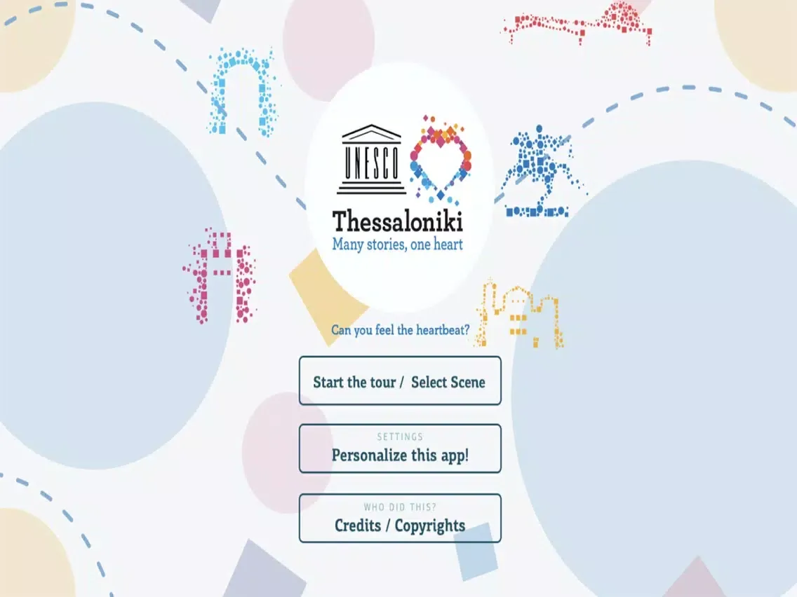 Capturas de tela do Thessaloniki VR Unesco Edition iPad 