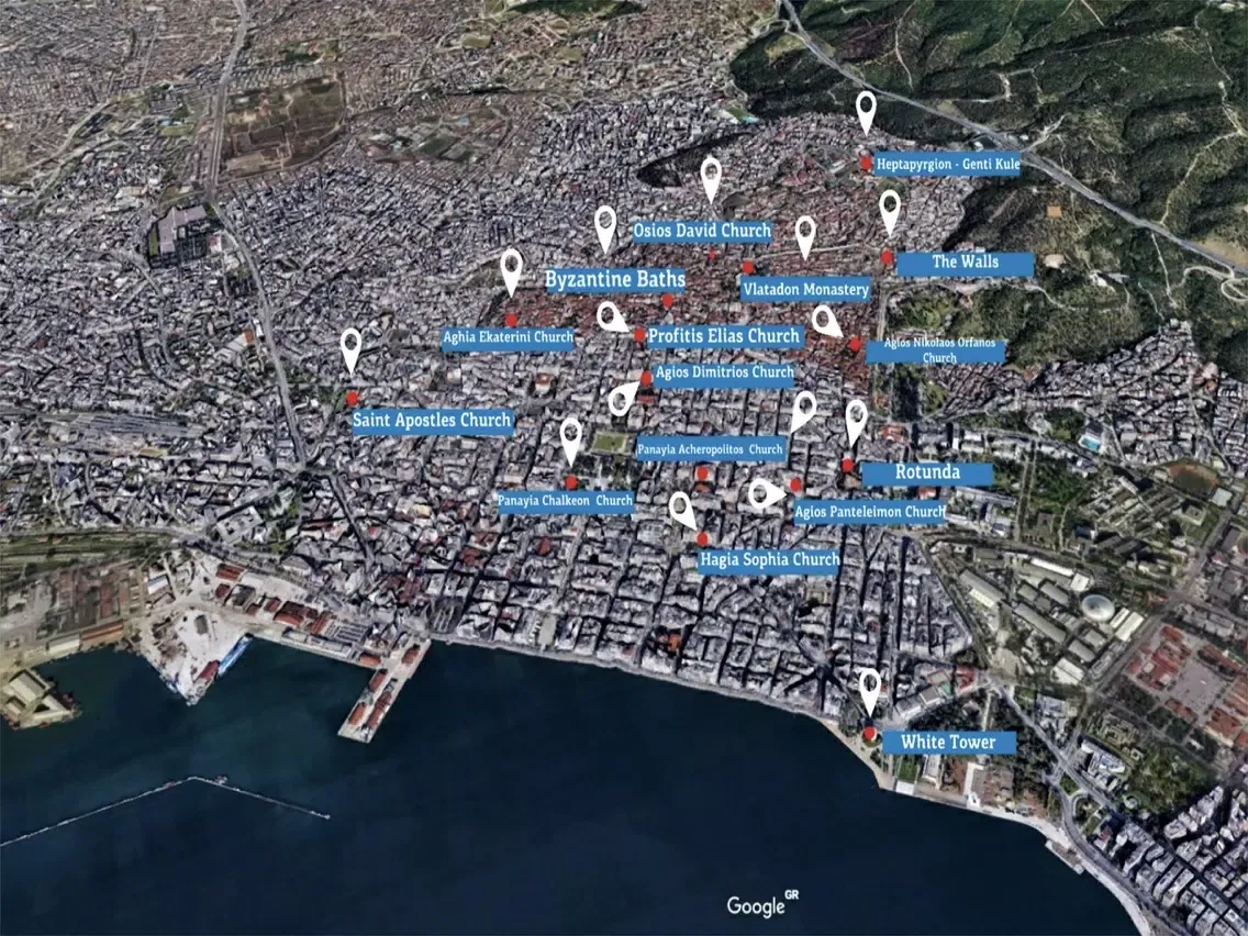 Capturas de tela do Thessaloniki VR Unesco Edition iPad 