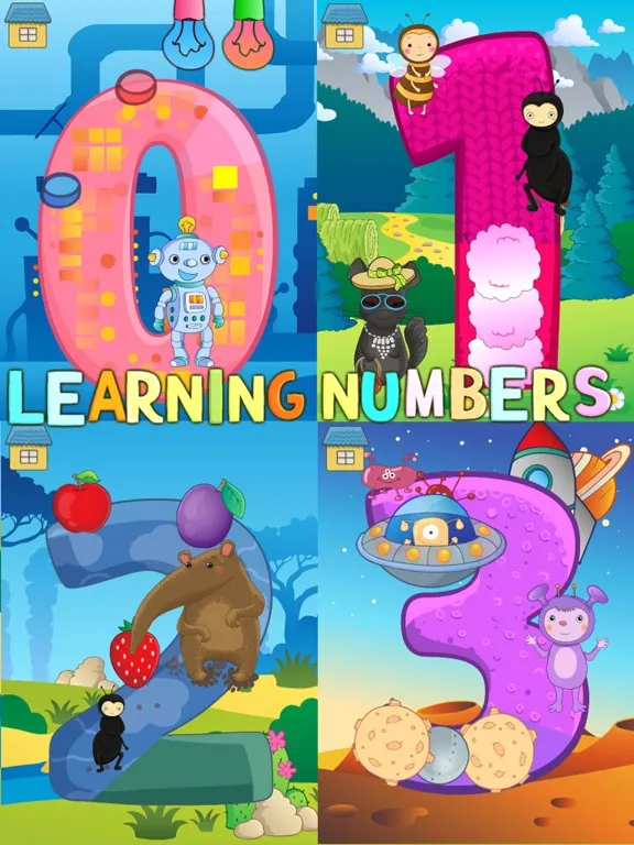 ABC Kids A-Z animal adventures iPad 应用截图