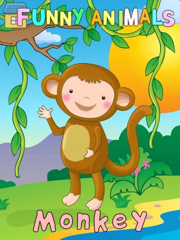 ABC Kids A-Z animal adventures iPad 应用截图