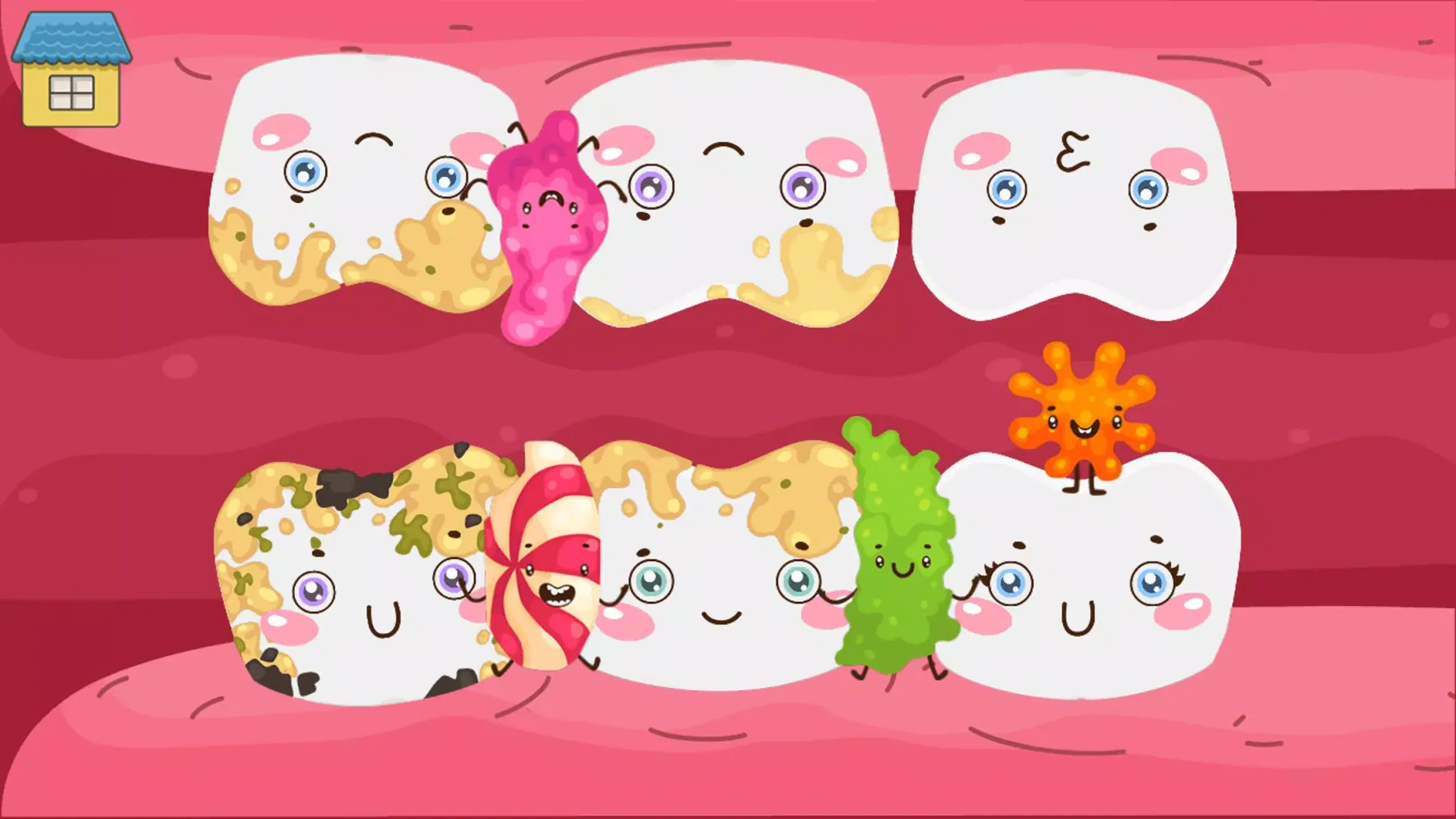 Zrzuty ekranu Funny Teeth kids dentist care!
