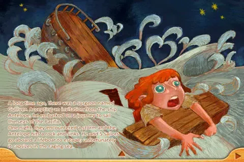 Скриншоты Finger Books-Gullivers Travels