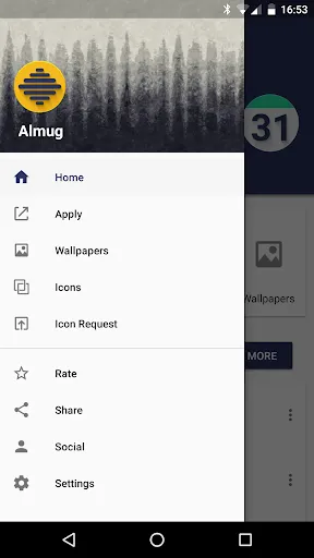 Almug - Icon Pack Ekran Görüntüleri