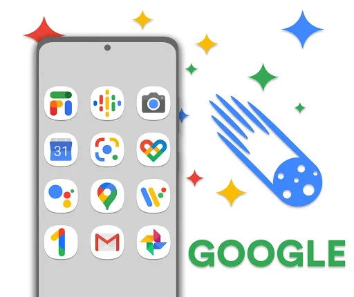Tangkapan layar Galaxy UI Ultra - Icon Pack