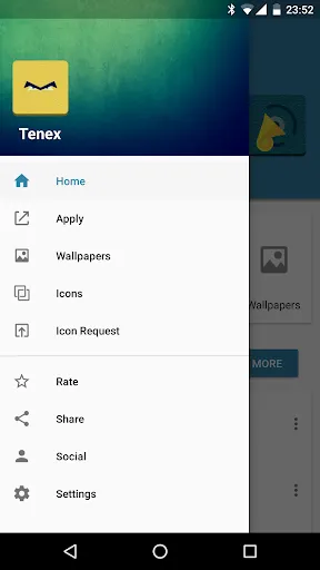 Ảnh chụp màn hình của Tenex - Icon Pack