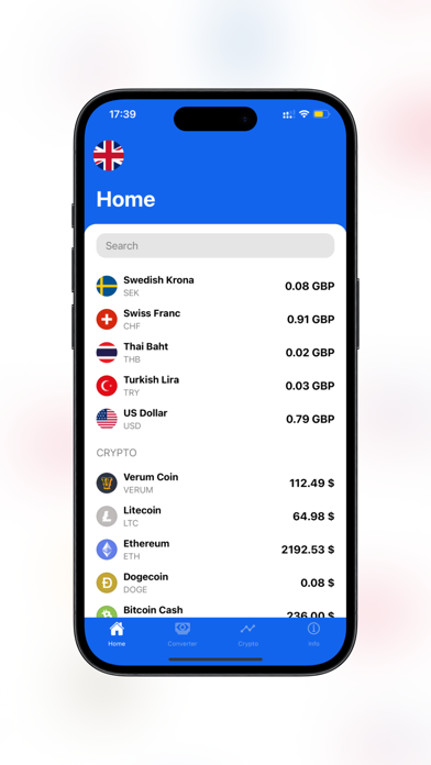 Tangkapan layar Verum Exchange